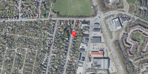 Oversvømmelsesrisiko fra vandløb på Irisvej 42, 4700 Næstved