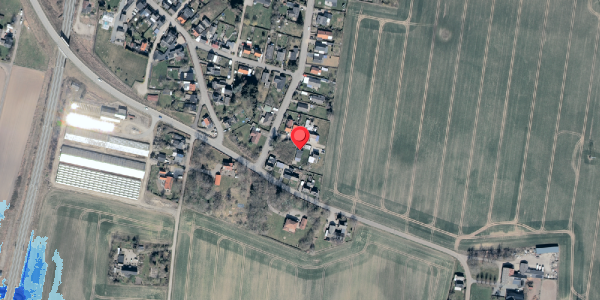 Oversvømmelsesrisiko fra vandløb på Engvej 2, 4863 Eskilstrup