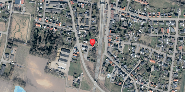 Oversvømmelsesrisiko fra vandløb på Boderupvej 5, 4863 Eskilstrup
