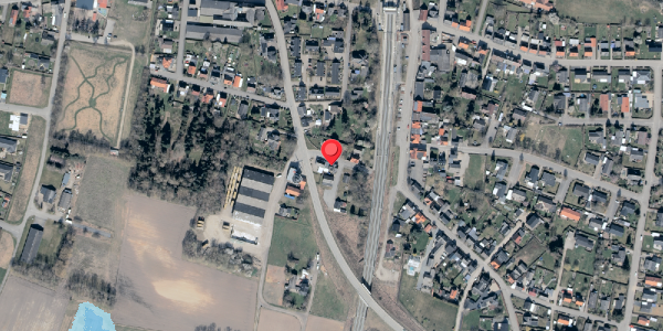 Oversvømmelsesrisiko fra vandløb på Boderupvej 4, 4863 Eskilstrup