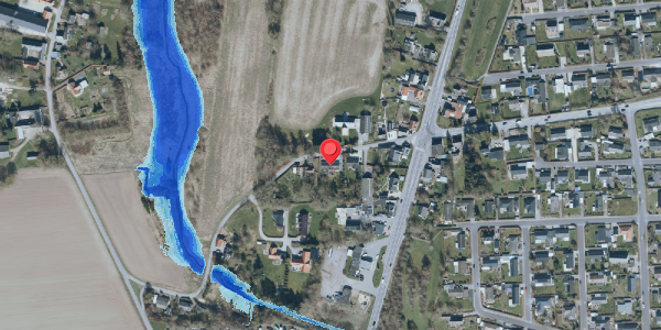 Oversvømmelsesrisiko fra vandløb på Babberupvej 7, . , 4690 Haslev