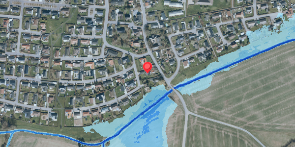 Oversvømmelsesrisiko fra vandløb på Dalbovej 3, . , 4690 Haslev
