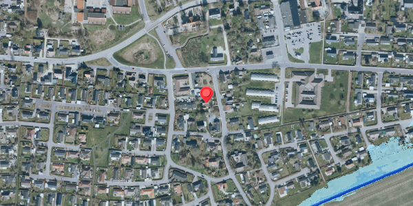 Oversvømmelsesrisiko fra vandløb på Dalbyvej 4, . , 4690 Haslev