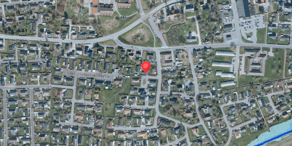 Oversvømmelsesrisiko fra vandløb på Dalsvinget 4, 4690 Haslev