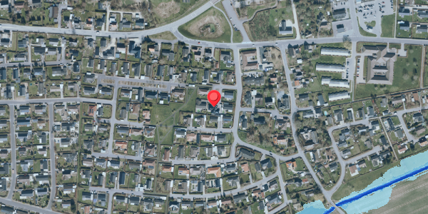 Oversvømmelsesrisiko fra vandløb på Dalsvinget 5, 4690 Haslev