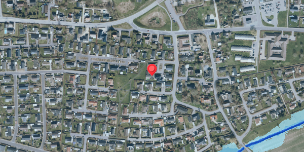 Oversvømmelsesrisiko fra vandløb på Dalsvinget 10, 4690 Haslev