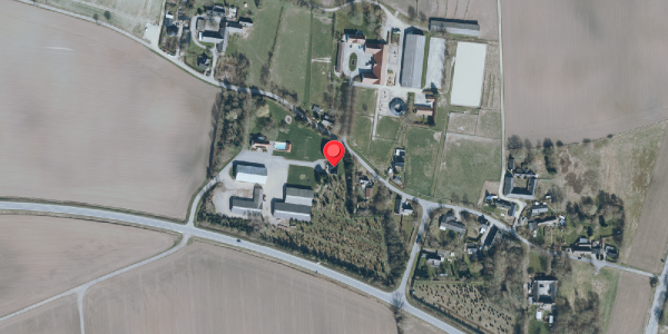 Oversvømmelsesrisiko fra vandløb på Olstrupvej 21, 4690 Haslev