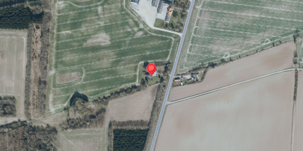 Oversvømmelsesrisiko fra vandløb på Vordingborgvej 384, 4690 Haslev