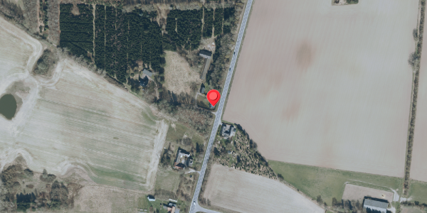 Oversvømmelsesrisiko fra vandløb på Vordingborgvej 388, 4690 Haslev