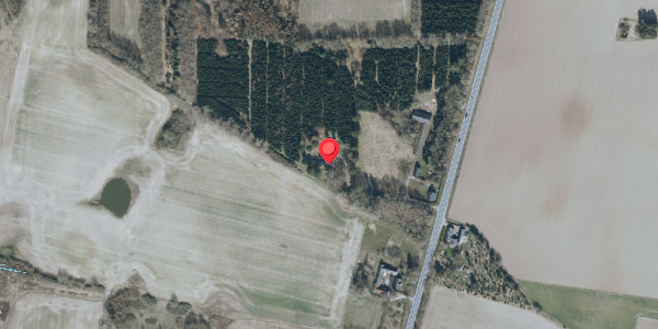 Oversvømmelsesrisiko fra vandløb på Vordingborgvej 390, 4690 Haslev