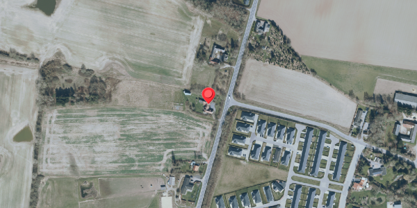 Oversvømmelsesrisiko fra vandløb på Vordingborgvej 394, 4690 Haslev