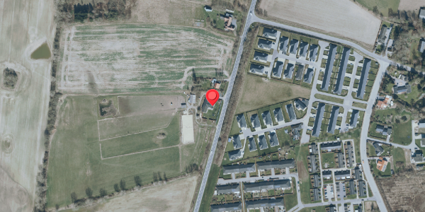 Oversvømmelsesrisiko fra vandløb på Vordingborgvej 398, 4690 Haslev