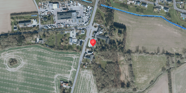 Oversvømmelsesrisiko fra vandløb på Vordingborgvej 427, . , 4690 Haslev