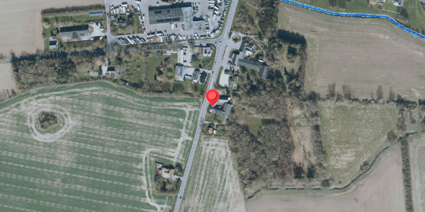 Oversvømmelsesrisiko fra vandløb på Vordingborgvej 429, 4690 Haslev