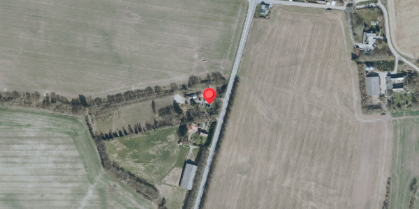 Oversvømmelsesrisiko fra vandløb på Vordingborgvej 454, . , 4690 Haslev