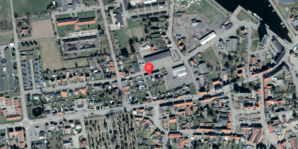 Oversvømmelsesrisiko fra vandløb på Emil Aarestrups Gade 21, 4990 Sakskøbing