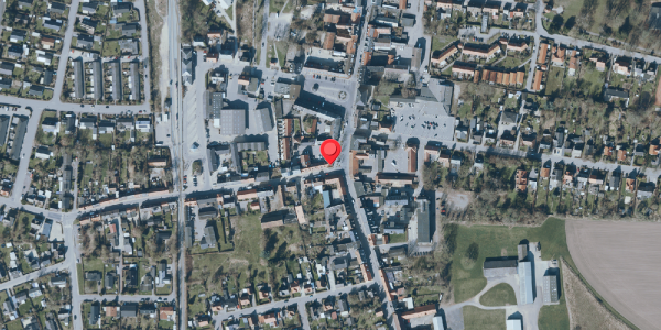 Oversvømmelsesrisiko fra vandløb på Algade 1A, 4660 Store Heddinge
