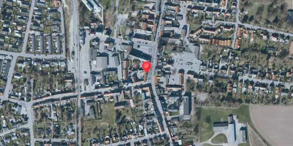 Oversvømmelsesrisiko fra vandløb på Algade 1F, 4660 Store Heddinge