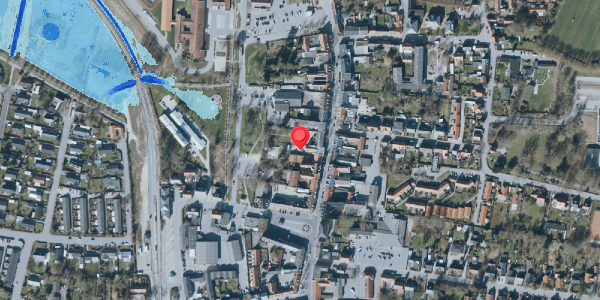 Oversvømmelsesrisiko fra vandløb på Algade 15A, 4660 Store Heddinge