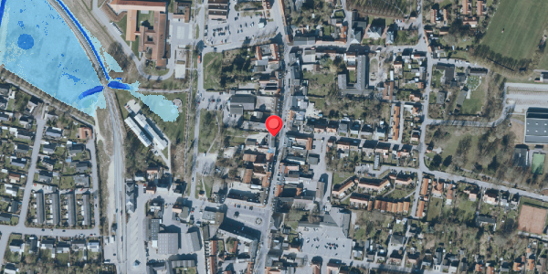 Oversvømmelsesrisiko fra vandløb på Algade 17, 2. th, 4660 Store Heddinge