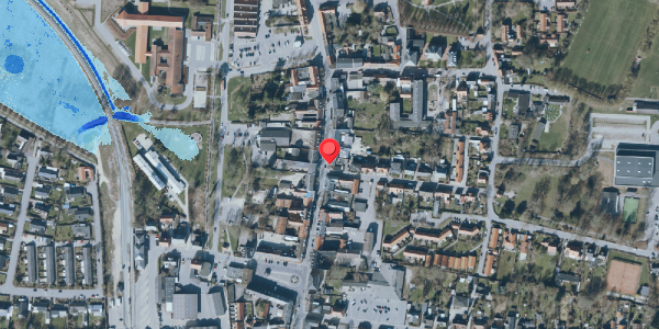 Oversvømmelsesrisiko fra vandløb på Algade 20, st. , 4660 Store Heddinge