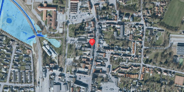 Oversvømmelsesrisiko fra vandløb på Algade 21A, 2. , 4660 Store Heddinge