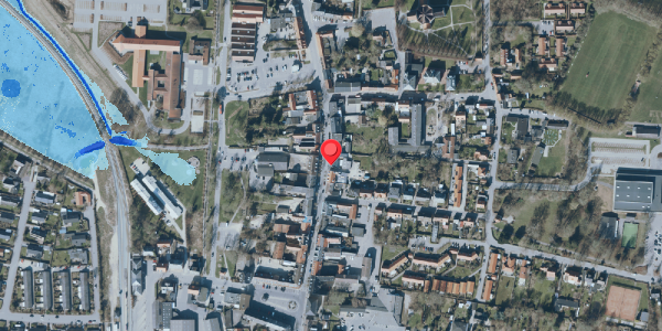Oversvømmelsesrisiko fra vandløb på Algade 24, st. , 4660 Store Heddinge