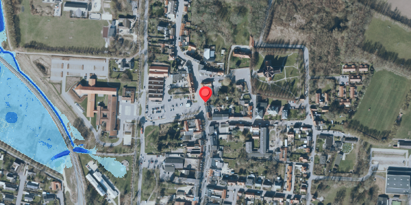 Oversvømmelsesrisiko fra vandløb på Algade 36, 1. , 4660 Store Heddinge