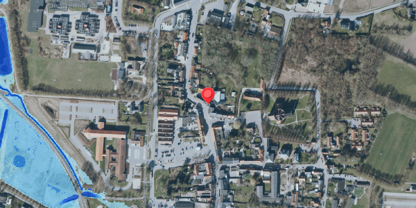 Oversvømmelsesrisiko fra vandløb på Algade 40, 4660 Store Heddinge