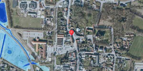 Oversvømmelsesrisiko fra vandløb på Algade 41, 4660 Store Heddinge
