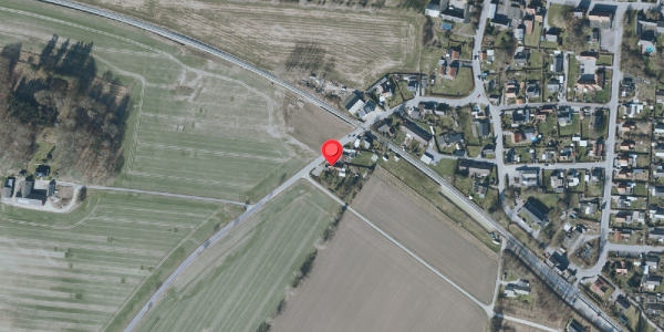 Oversvømmelsesrisiko fra vandløb på Bjergvej 13, 4672 Klippinge