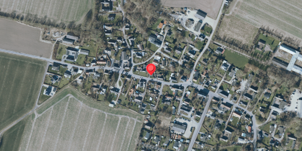 Oversvømmelsesrisiko fra vandløb på Borgergade 34, 4672 Klippinge