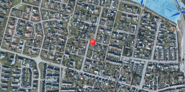 Oversvømmelsesrisiko fra vandløb på Digevangen 14, . , 4660 Store Heddinge