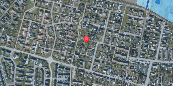 Oversvømmelsesrisiko fra vandløb på Digevangen 15, . , 4660 Store Heddinge