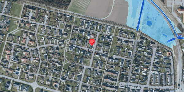 Oversvømmelsesrisiko fra vandløb på Digevangen 39, 4660 Store Heddinge