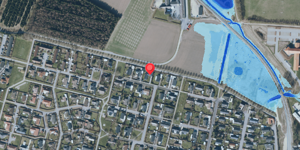 Oversvømmelsesrisiko fra vandløb på Digevangen 42, . , 4660 Store Heddinge