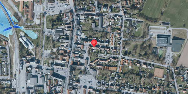 Oversvømmelsesrisiko fra vandløb på Munkegade 8, . , 4660 Store Heddinge