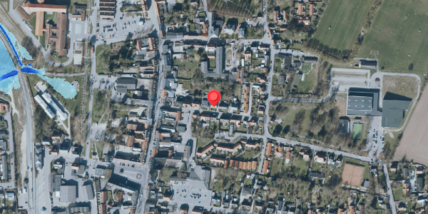 Oversvømmelsesrisiko fra vandløb på Munkegade 9, . , 4660 Store Heddinge