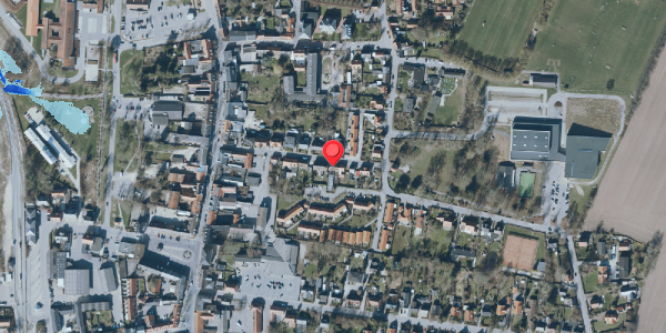 Oversvømmelsesrisiko fra vandløb på Munkegade 14, 4660 Store Heddinge