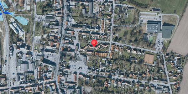 Oversvømmelsesrisiko fra vandløb på Munkehaven 14, 4660 Store Heddinge