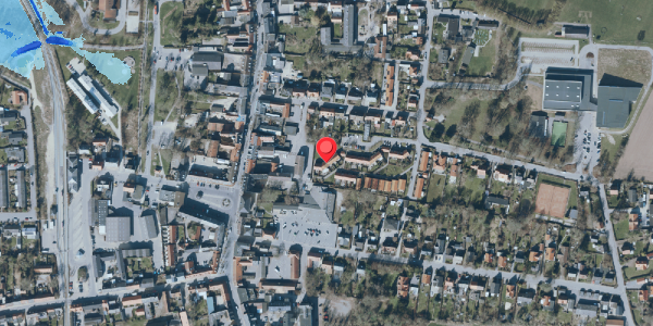 Oversvømmelsesrisiko fra vandløb på Munkehaven 24, . , 4660 Store Heddinge