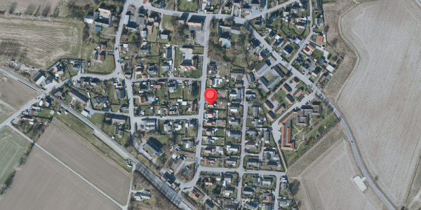 Oversvømmelsesrisiko fra vandløb på Nygade 7, . , 4672 Klippinge