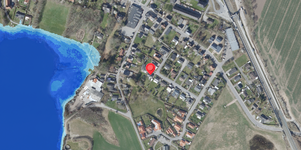 Oversvømmelsesrisiko fra vandløb på Erantisvej 13, . , 4171 Glumsø