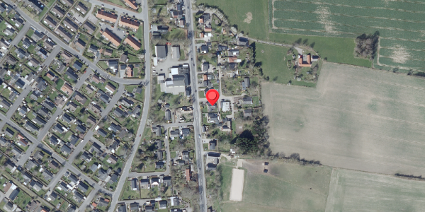 Oversvømmelsesrisiko fra vandløb på Sandstien 2, . , 4160 Herlufmagle