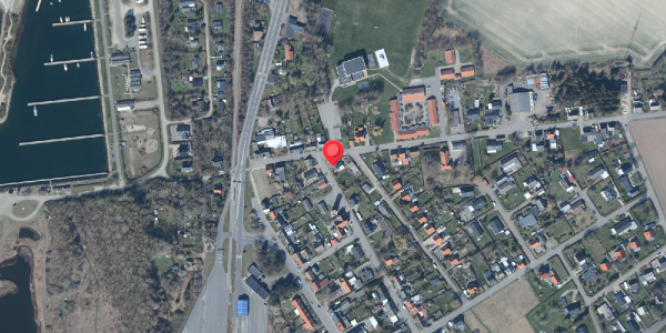 Oversvømmelsesrisiko fra vandløb på Danmarksgade 1, 4874 Gedser