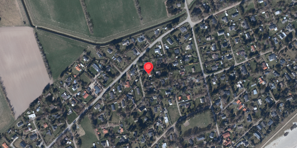 Oversvømmelsesrisiko fra vandløb på Falkevej 21, 4872 Idestrup
