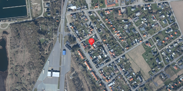 Oversvømmelsesrisiko fra vandløb på Langgade 21, 4874 Gedser