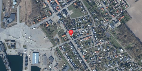 Oversvømmelsesrisiko fra vandløb på Langgade 77, 4874 Gedser