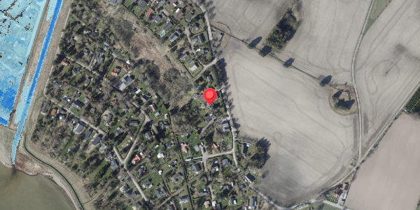 Oversvømmelsesrisiko fra vandløb på Aastien 6, . , 4760 Vordingborg