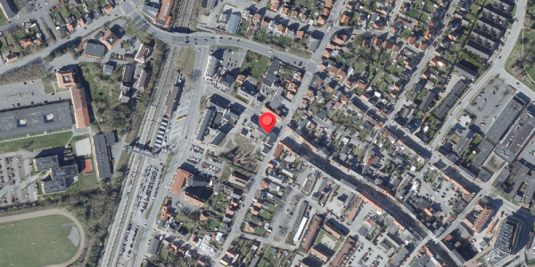 Oversvømmelsesrisiko fra vandløb på Algade 14D, 4760 Vordingborg